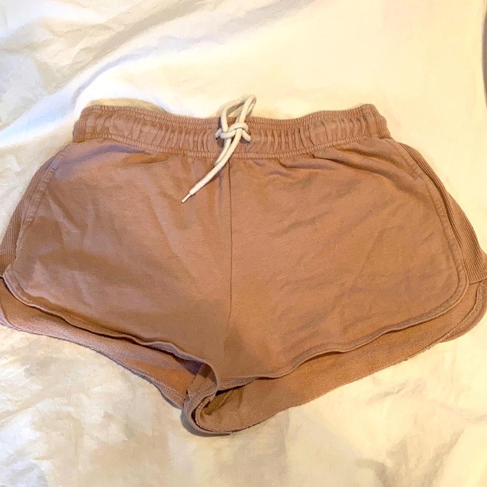 Forever 21 women’s dusty pale pink cotton shorts